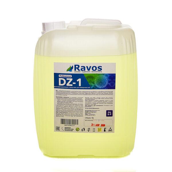 Дезинфицирующее средство для поверхностей Ravos DZ-1 5 л., канистра