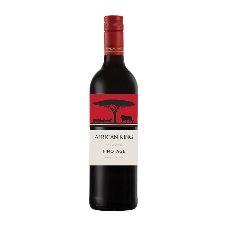 Вино African King Pinotage красное сухое 14% ЮАР 750 мл., стекло