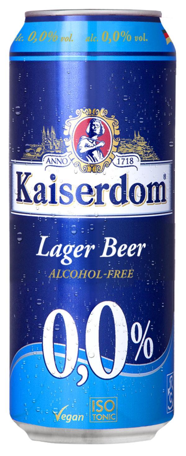 Пиво Kaiserdom Classic Lagen безалкогольное светлое фильтрованное пастеризованное 500 мл., ж/б
