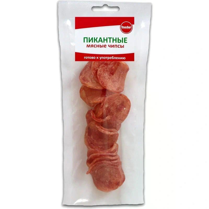 Чипсы мясные Snacker пикантные 50 гр., флоу-пак