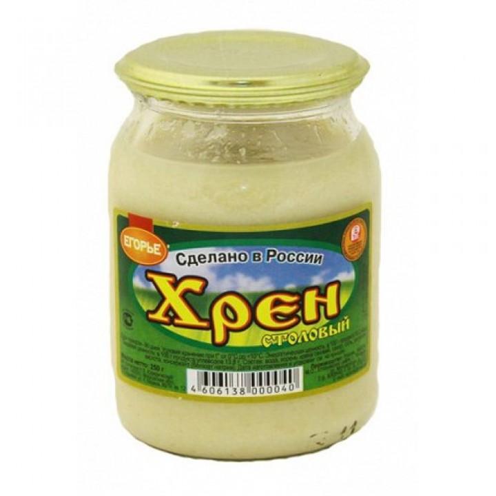 Хрен Егорье столовый 250 гр., стекло