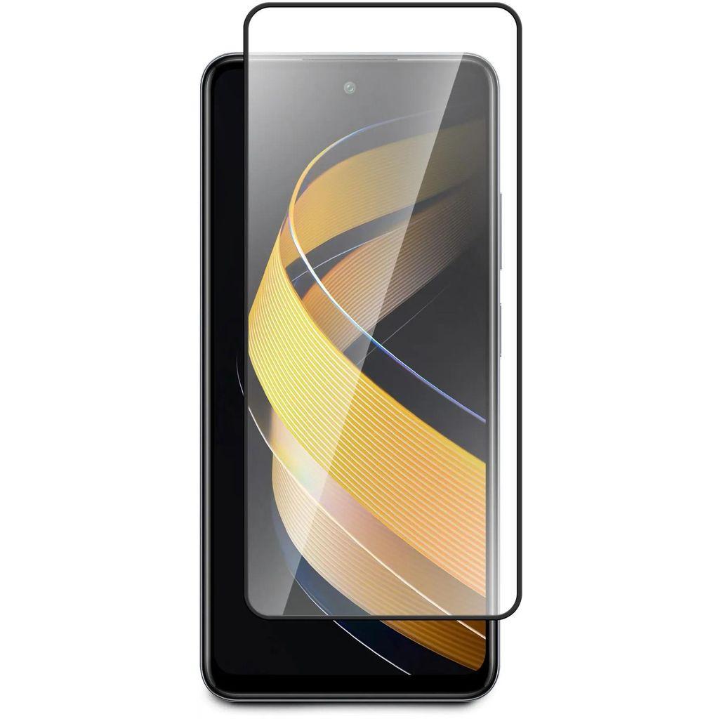Защитное стекло для экрана BORASCO для Infinix Hot 40/40 Pro антиблик, 166х74 мм, 2.5D, 1 шт, прозрачный [72511]