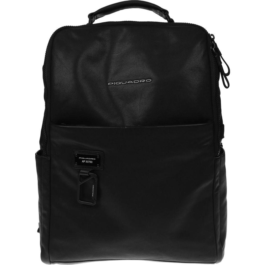 Рюкзак PIQUADRO Harper CA4818AP/N черный натуральная кожа