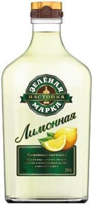 Настойка Зеленая Марка 29%, лимонная, 100 мл., стекло