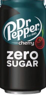 Напиток газированный Dr.Pepper вишня без сахара 355 мл., ж/б