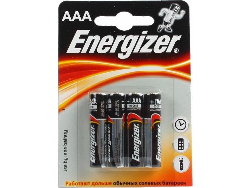 Батарейка 4 шт., Energizer ААA Power Plus, блистер