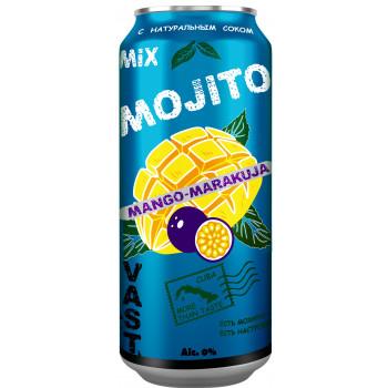 Напиток энергетический Vast Mojito манго маракуйя 450 мл., ж/б