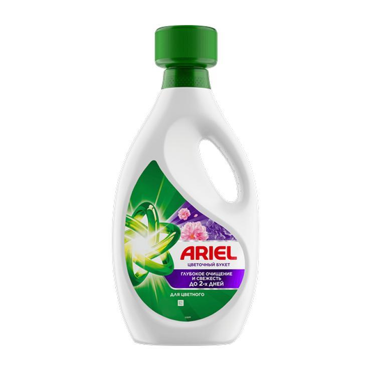 Гель для стирки Ariel цветочный букет 1,8 л., ПЭТ