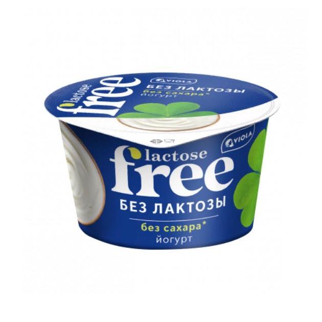 Йогурт Viola free безлактозный 3,4%, 180 гр., стакан