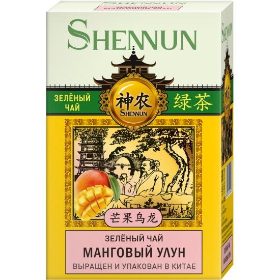 Чай зеленый Shennun манговый улун 100 гр., картон