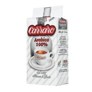 Кофе Carraro Arabica 100% молотый 250 гр.