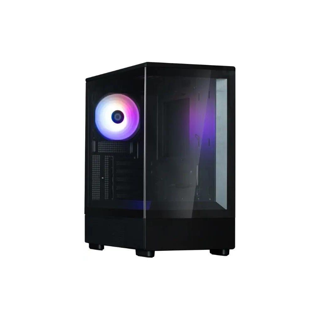 Корпус mATX Zalman P10, Mini-Tower, без БП, черный [p10 black]