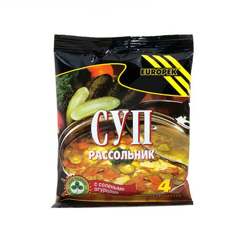 Суп рассольник сухой, Европек, 90 гр., Флоу-пак
