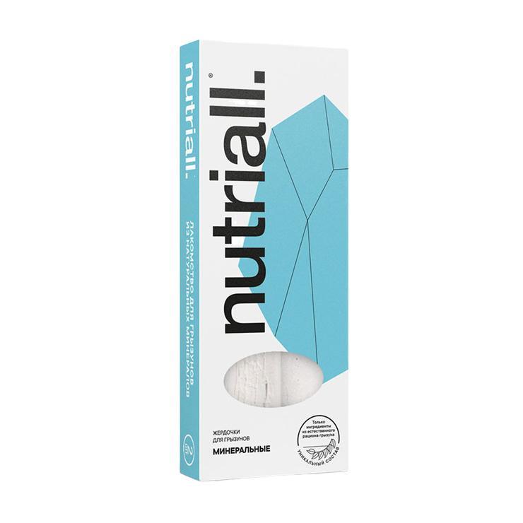 Жердочка минеральная для грызунов Nutriall 130 гр., картон
