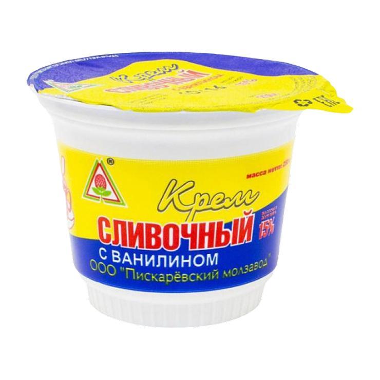 Крем Пискаревский сливочный 250 гр., стакан