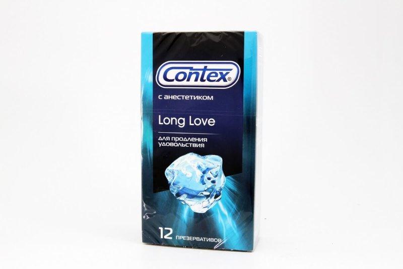 Презервативы Contex Long Love с анестетиком