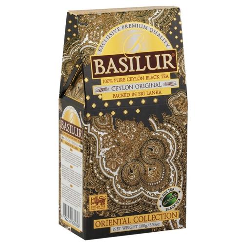 Чай черный Basilur Oriental ceylon original, 100 гр., картон