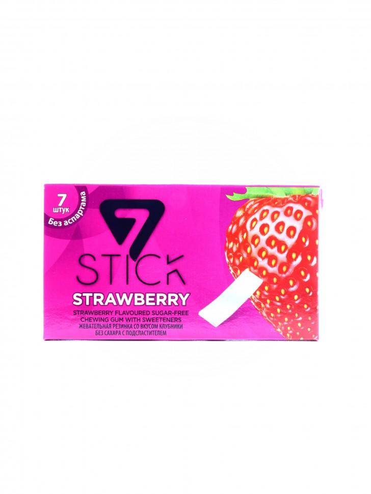 Жевательная резинка 7 STICK Клубника 14,5 гр., картон
