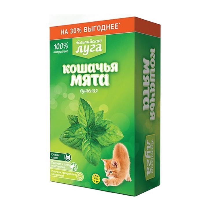 Кошачья мята Альпийские луга сушеная 20 гр., картон