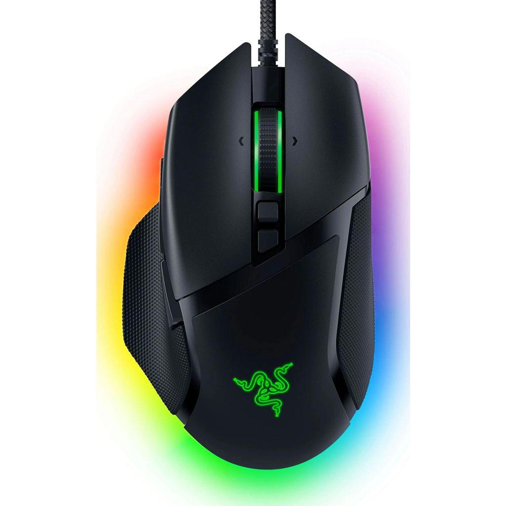 Мышь проводная Razer Basilisk V3, игровая, оптическая, USB, 26000dpi, черный [rz01-04000100-r3m1]