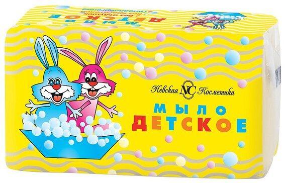 Мыло твердое Невская Косметика Детское 140 гр., обертка