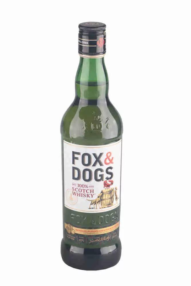 Виски Fox & Dogs Купажированный 40% 500 мл., стекло