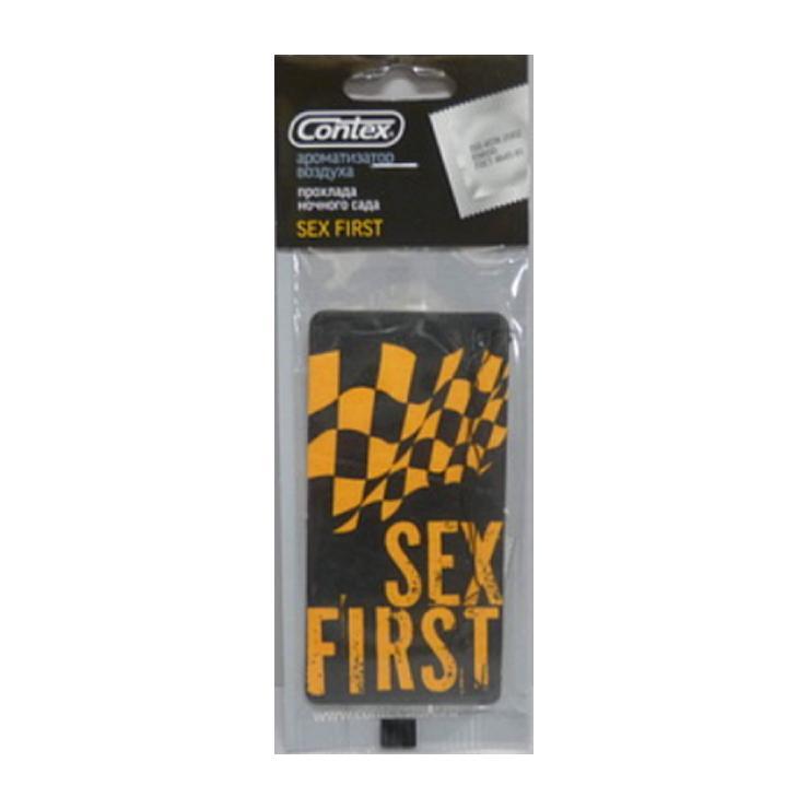 Ароматизатор Contex Sex First прохлада ночного сада 1 шт., блистер