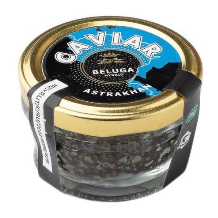 Икра ВкусВилл осетровая зернистая охлажденная 50 гр., стекло