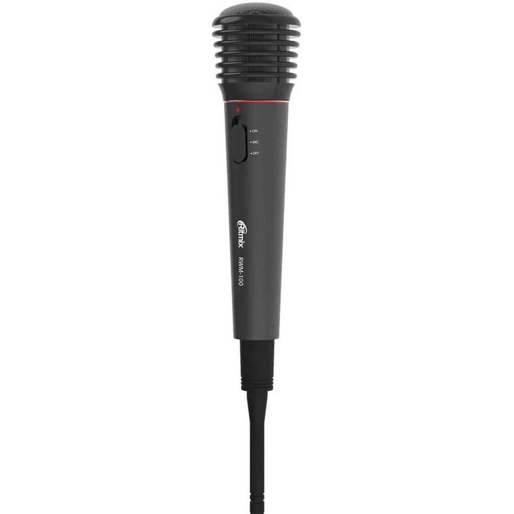 Микрофон Ritmix RWM-100, черный [15115779]