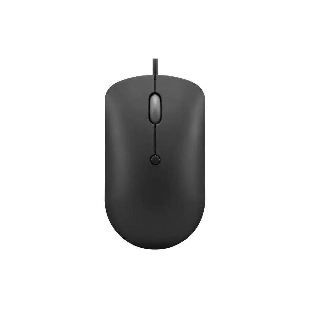 Мышь проводная Lenovo 400, оптическая, USB-C, 2400dpi, черный [gy51d20875]
