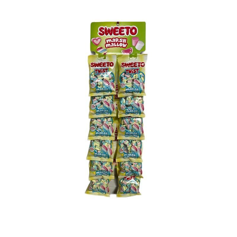 Зефир в пакетиках Sweeto mellow 30 гр., флоу-пак