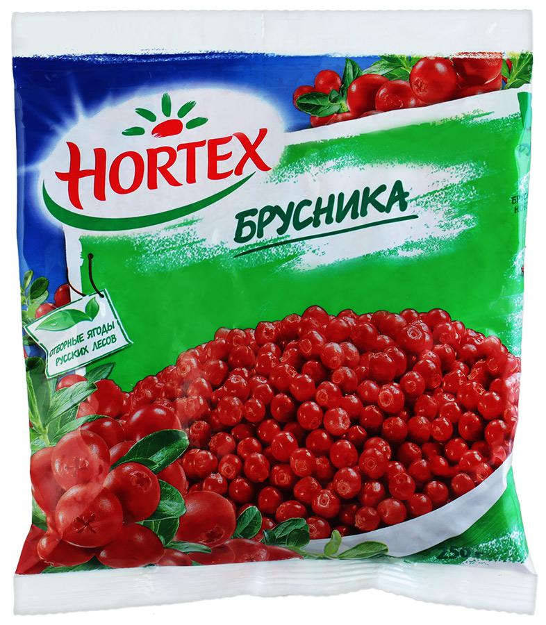 Брусника Hortex свежезамороженная, 250 гр., флоу-пак