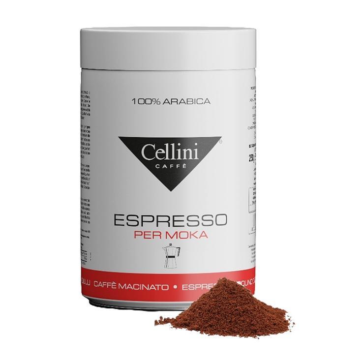 Кофе Cellini Premium Moka 100% Arabica молотый 250 гр., ж/б