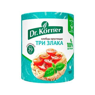 Хлебцы Dr. Korner Три злака 90 гр., обертка