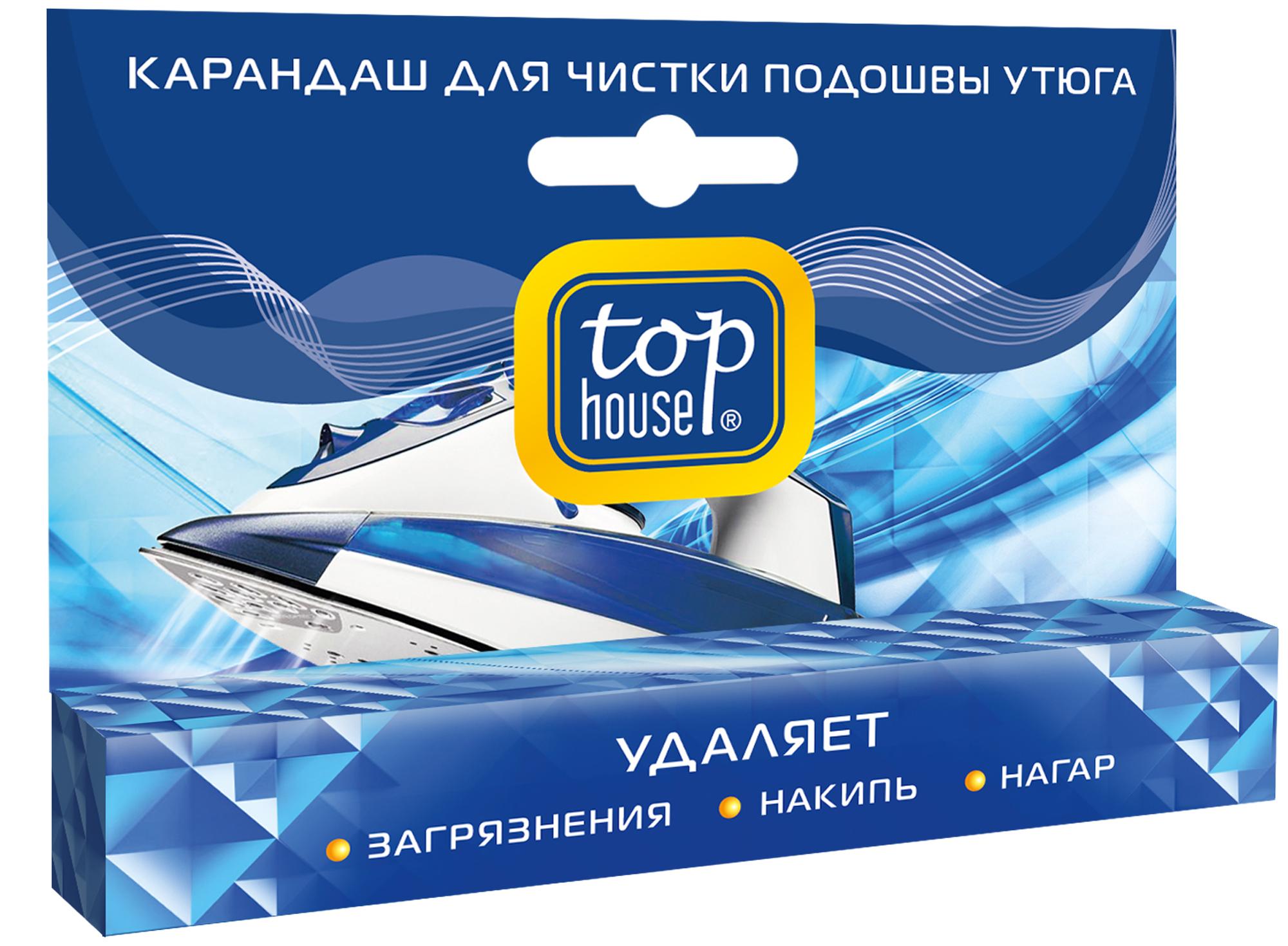 Карандаш Top House для чистки подошвы утюга, 32 гр.,