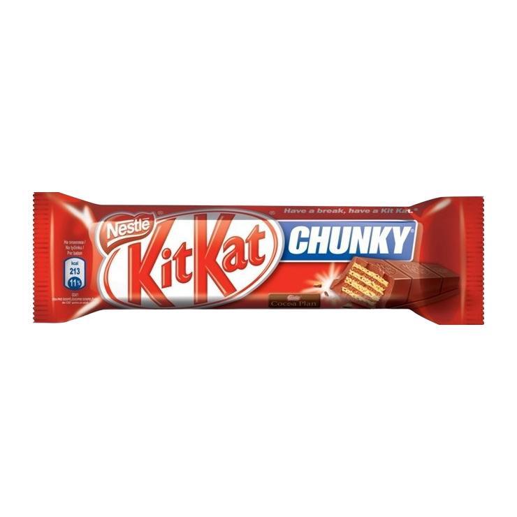 Батончик шоколадный KitKat Chunky 38 гр., флоу-пак