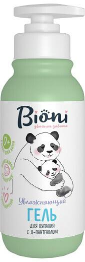 Гель для купания Bioni Детский Нежный увлажняющий