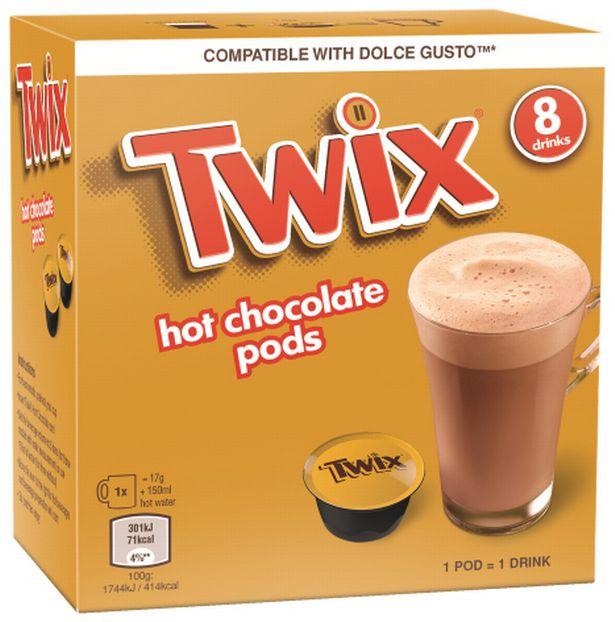 Горячий шоколад Dolce Gusto Twix в капсулах 120 гр., картон