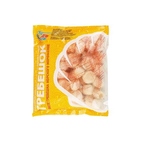 Филе гребешка с/м 80/100 500 гр., флоу-пак