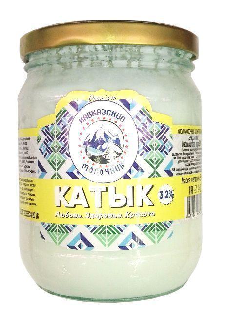 Катык Кавказский молочник 3,2% 450 гр., стекло