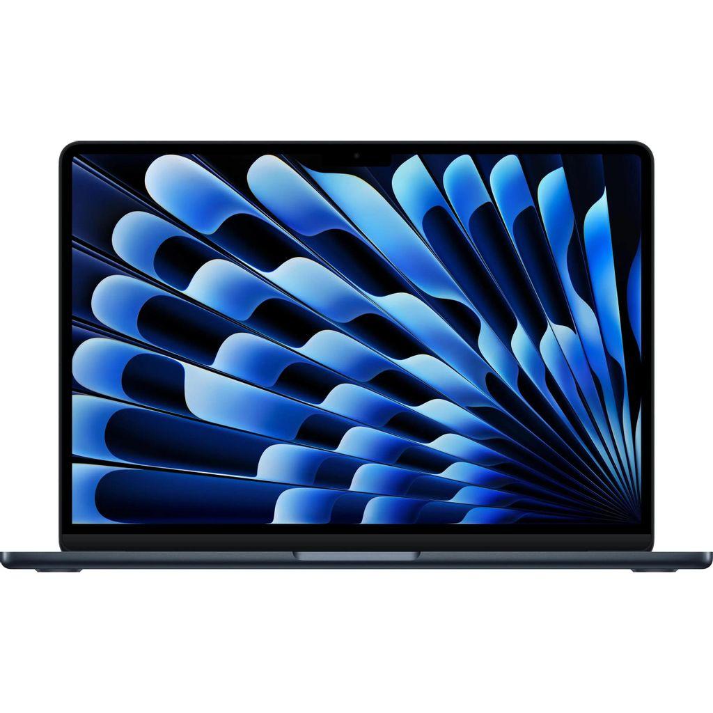 Ноутбук Apple MacBook Air A3449, 13.6", 2026, Retina, Apple M5 10 core 4ГГц, 10-ядерный, 16ГБ 512ГБ SSD, macOS, полночный [mdhe4ll/a]