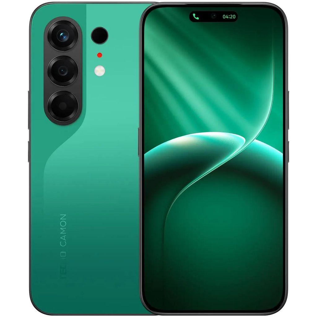 6.78" Смартфон TECNO Camon 50 8/256Gb, NFC, AMOLED, 144Гц, 6500мAч, зеленый