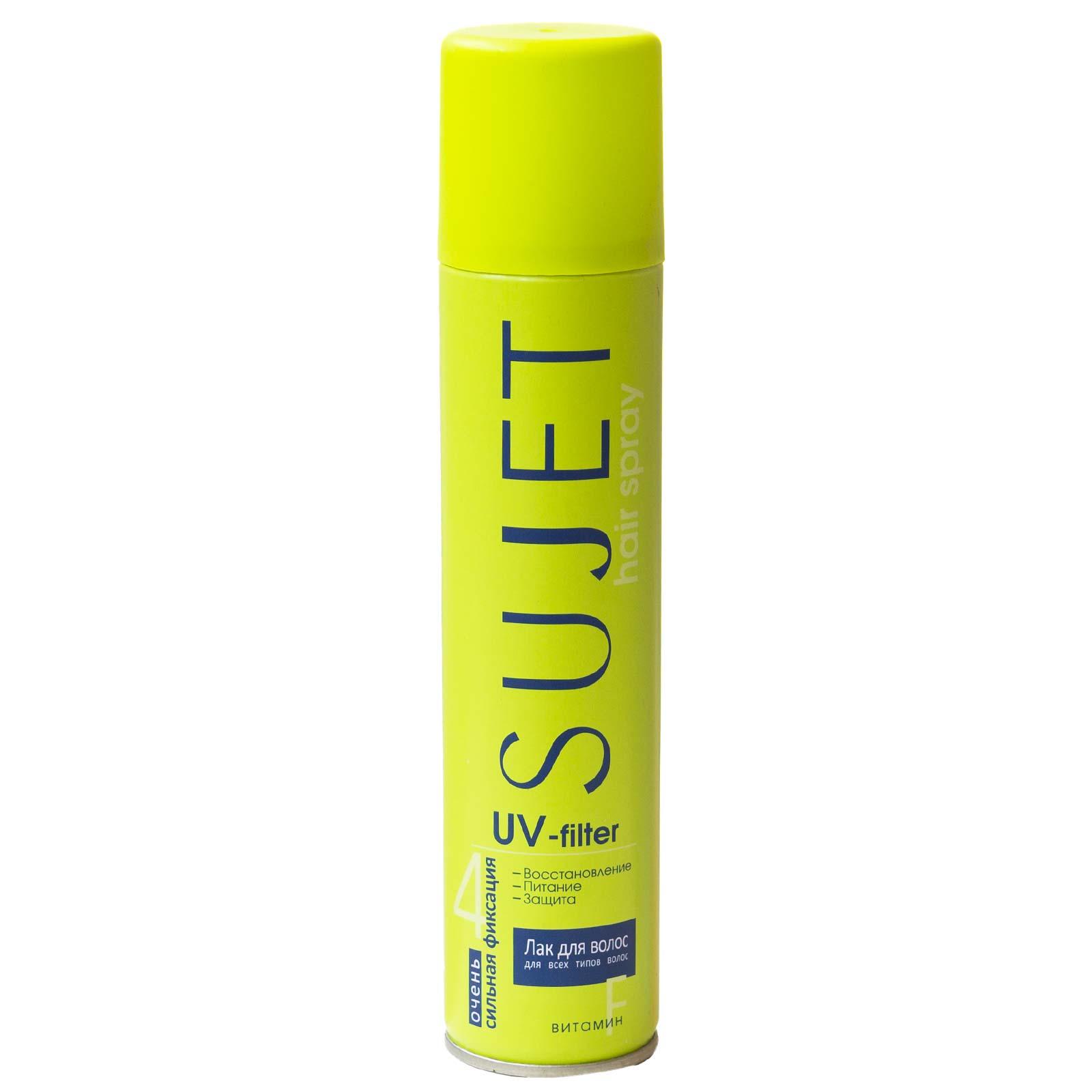 Лак для волос Sujet UF-Filter очень сильная фиксация, баллон