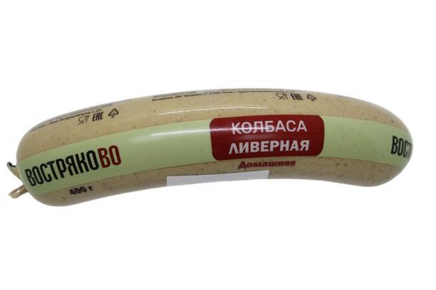Колбаса Востряково ливерная домашняя 400 гр., полиамид