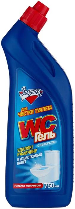 Средство для уборки туалетов Золушка Свежесть WC гель 750 мл., флакон