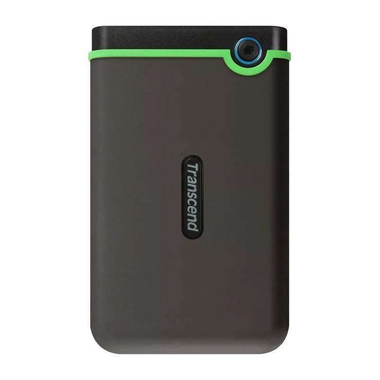 Внешний диск 4ТБ HDD Transcend StoreJet 25M3S TS4TSJ25M3S, USB 3.0, серый, картон