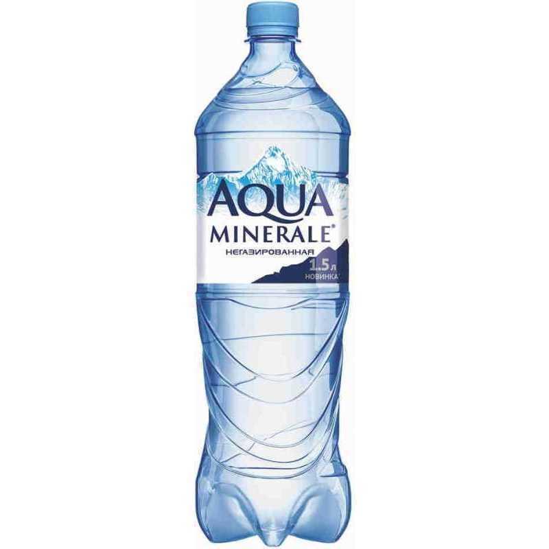 Вода негазированная Aqua Minerale столовая 1.5 л., ПЭТ