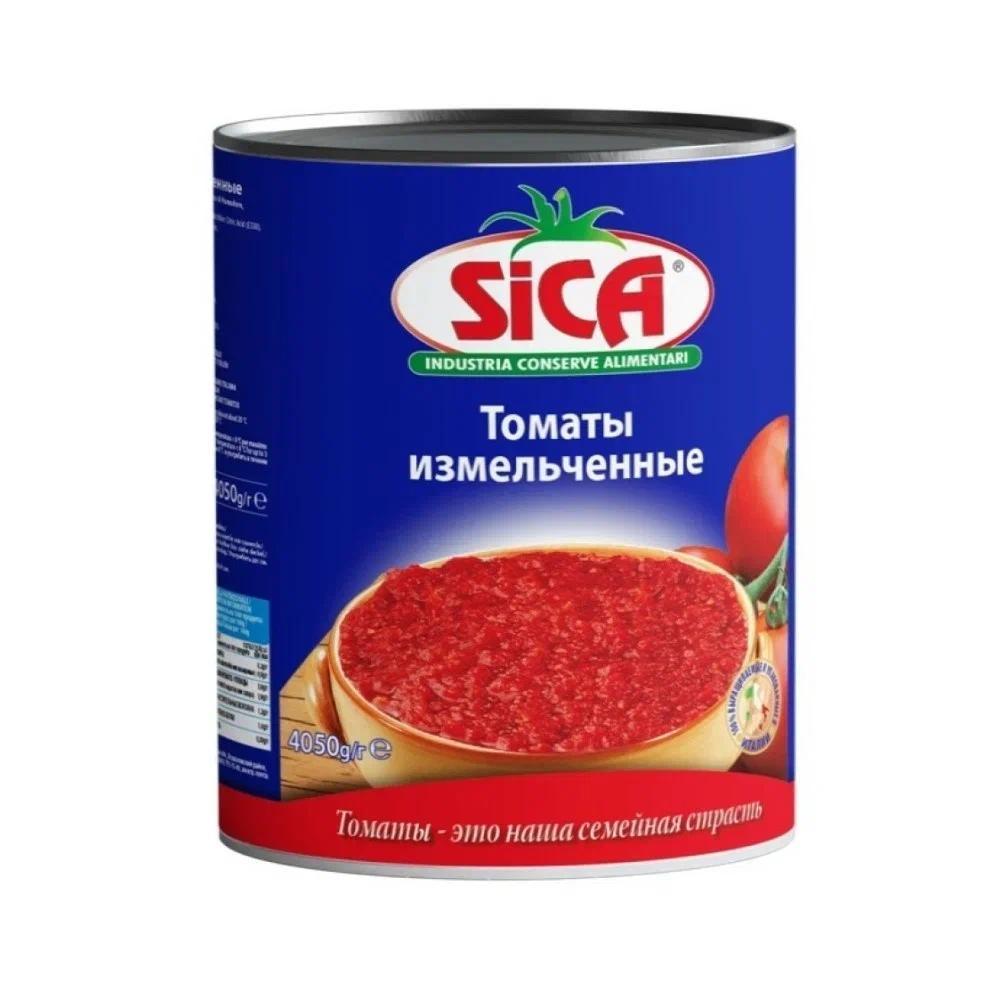 Томаты Sica измельченные 4,05 кг., ж/б