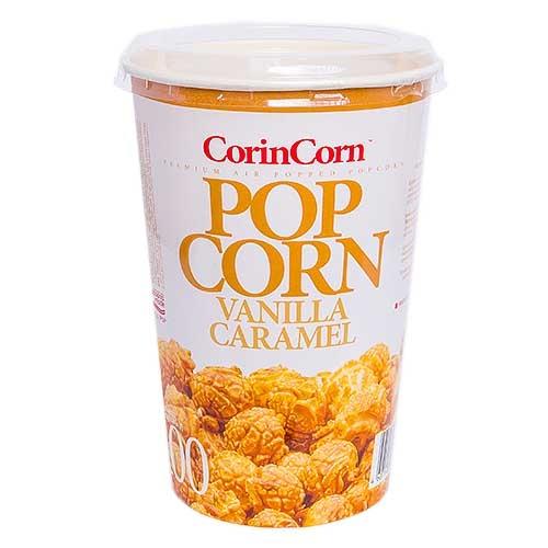 Попкорн Corin Corn воздушная карамельный 100 гр., стакан