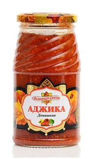 Аджика Золотая осень домашняя 510 гр., стекло